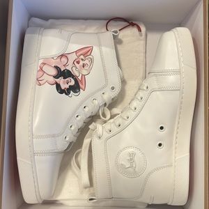 Christian Louboutin Loupin Up Donna Leather Sneaker